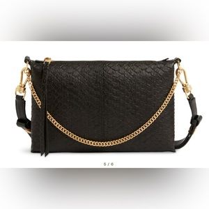 All Saints Leather Crossbody Bag (NWOT)